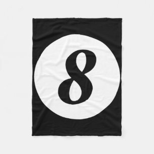 Cobertor De Velo Engraçado 8 Ball Magic Billiards Piscina Preguiços