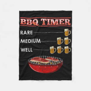 Cobertor De Velo Engraçado Barbecue Lover Beer Bebendo Ideia Dotada