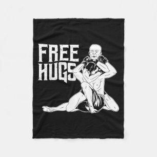Cobertor De Velo Engraçado Brazilian Jiu Jitsu e MMA