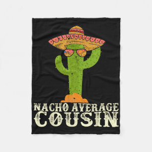 Cobertor De Velo Engraçado Cinco De Mayo Fiesta Meme Dizendo Nacho 