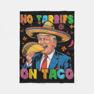 Cobertor De Velo Engraçado Cinco Mexicanos De Mayo Trump No Tarrifs