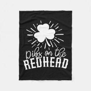 Cobertor De Velo Engraçado Dia de São Patrício Irlandês Shamrock Di