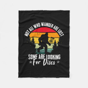 Cobertor De Velo Engraçado do Golfe do Disco Engraçado para Mulhere