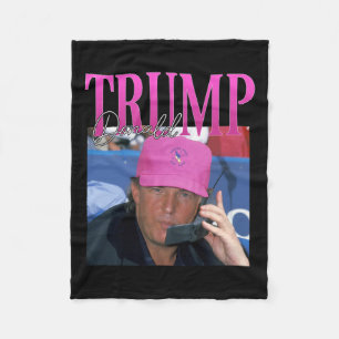 Cobertor De Velo Engraçado Donald Trump Sinto minha falta, mas Y2k