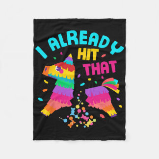 Cobertor De Velo Engraçado Eu Já Acertei Aquela Pinata México Cinco