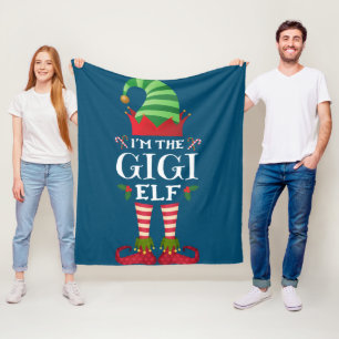 Cobertor De Velo Engraçado, eu sou o Natal do Elf Gigi