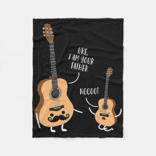 Cobertor De Velo Engraçado, Eu Sou Seu Pai T Shirt Ukulele Guitar