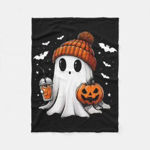 Cobertor De Velo Engraçado Fantasma Pumpkin Jack O Latern Spooky Se