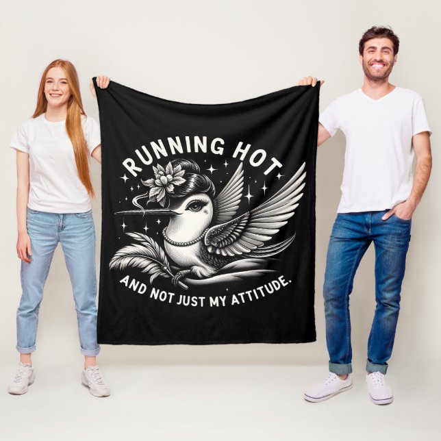 Cobertor De Velo Engraçado Menopause Hot Flash Blanket (In Situ)