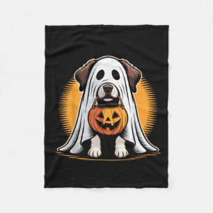 Cobertor De Velo Engraçado Meu Cachorro É O Meu Boo Halloween Ghost