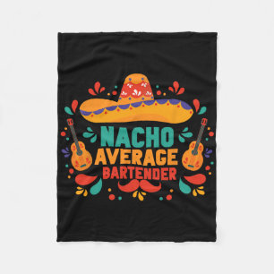 Cobertor De Velo Engraçado Nacho Médio Cinco De Mayo Mexicano