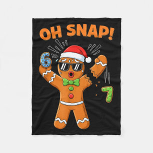 Cobertor De Velo Engraçado Oh Snap 67 Seis Sete Meme Homens de Pão