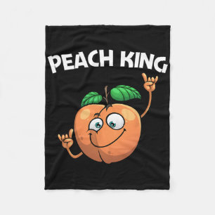 Cobertor De Velo Engraçado Peach Para Homens Pai Dançando Pêssego F