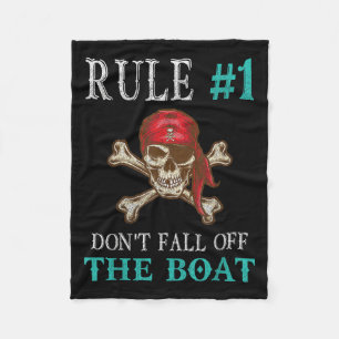 Cobertor De Velo Engraçado Pirate Quote Tampa Gasparilla Crossbones