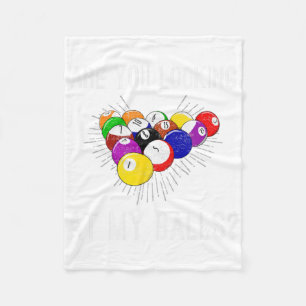 Cobertor De Velo Engraçado Piscina Sarcástico Billiards Slogan Olha