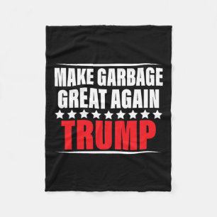Cobertor De Velo Engraçado Pro Trump Fazer Excelente De Lixo Novame
