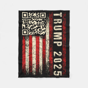 Cobertor De Velo Engraçado Qr Donald Trump Dancing 4745 Code Video