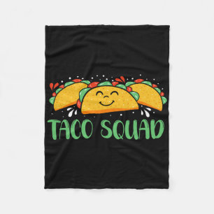 Cobertor De Velo Engraçado Taco Esquadrão Cinco De Mayo Homens E Mu