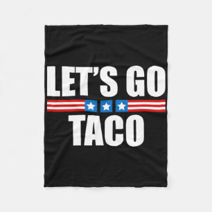 Cobertor De Velo Engraçado Taco Trump Sempre Sai Frangos - 4 De Jul