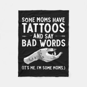 Cobertor De Velo Engraçado Tattoo Lover Gift - Mulheres Tatuando Tr