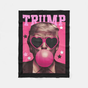 Cobertor De Velo Engraçado Tremor Borracha Goma Pink Sungl Coração