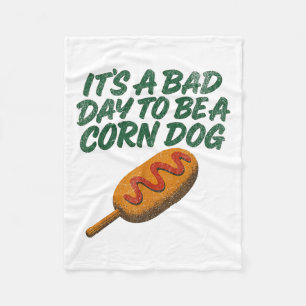 Cobertor De Velo Engraçado Vintage se afogou. É um dia ruim ser um 