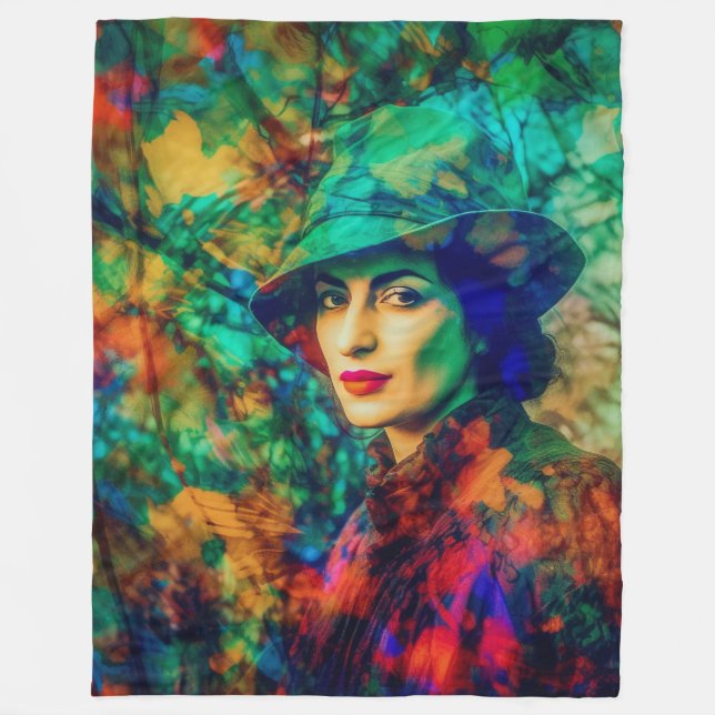 Cobertor De Velo Enigma no outono (Frente)