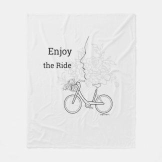 Cobertor De Velo  Enjoy the Ride: Minimalist DAILYMIEN Blanket 