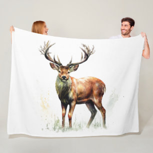 Cobertor De Velo Enorme Deer