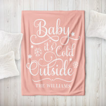 Enrubescido Bebê Está Frio Lá Fora Nome da Família