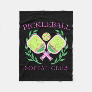 Cobertor De Velo Entusiastas do Clube Social de Ckleball _ Amantes
