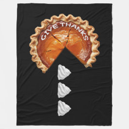 Cobertor De Velo Enxerto De Bomba De Abóbora Que Comida Creme