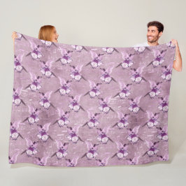 Cobertor De Velo Ephemera Lavendar Paper Series Design 10