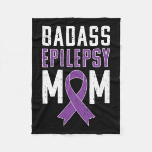 Cobertor De Velo Epilepsia Má Epilepsia Mãe Fita Roxa