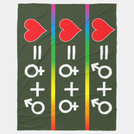 COBERTOR DE VELO EQUAÇÃO DE AMOR