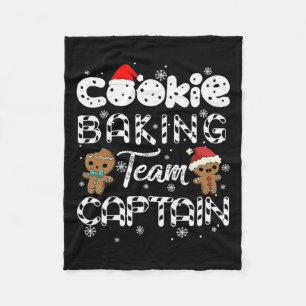 Cobertor De Velo Equipe Baking Cookie Capitão Gingerpão Natal