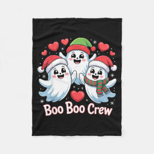 Cobertor De Velo Equipe Boo-boo Chapéu de Natal Fantasma do Papai N