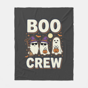 Cobertor De Velo Equipe Boo Fantasmas de Halloween Design Vetorial_