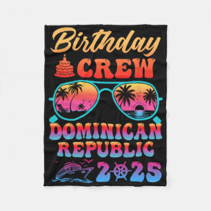 Cobertor De Velo Equipe de Aniversário da República Dominicana Féri