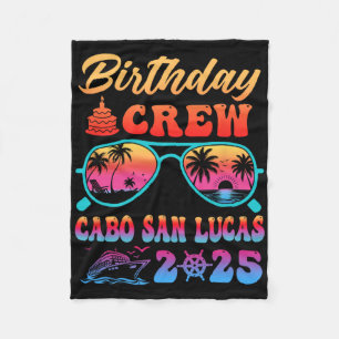 Cobertor De Velo Equipe de aniversário de Cabo San Lucas Férias Cru