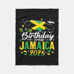 Cobertor De Velo Equipe de Aniversário Jamaica 2025 Férias de Cruze