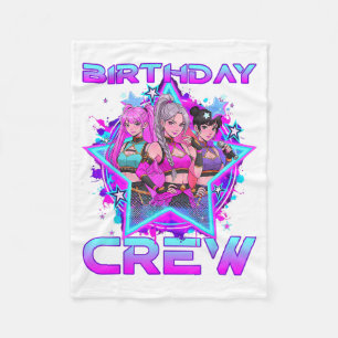 Cobertor De Velo Equipe de Aniversário K Pop Crianças Garotas K-pop