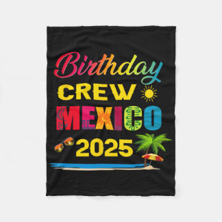 Cobertor De Velo Equipe de Aniversário México 2025 Cruzeiro Viagem 