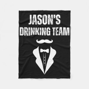 Cobertor De Velo Equipe de Bebidas do Jason - Equipe de Despedida d
