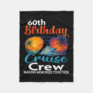 Cobertor De Velo Equipe de Cruzeiro de Aniversário de 60 Anos Amigo