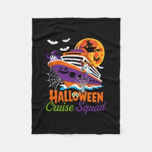 Cobertor De Velo Equipe de Cruzeiro de Halloween Fantasmas Bruxa Ho