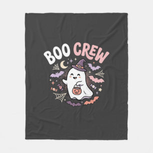 Cobertor De Velo Equipe de Fantasmas do Halloween Boo