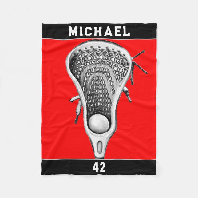 Cobertor De Velo Equipe de Lacrosse Red Sports (Frente)