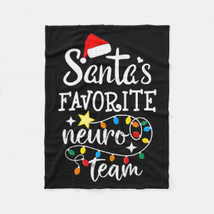 Cobertor De Velo Equipe de Neurologia de Natal Favorita do Papai No