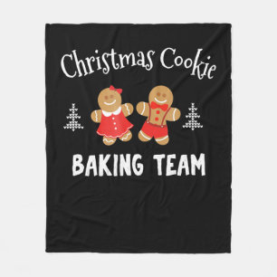 Cobertor De Velo Equipe de panificação de biscoitos de Natal p